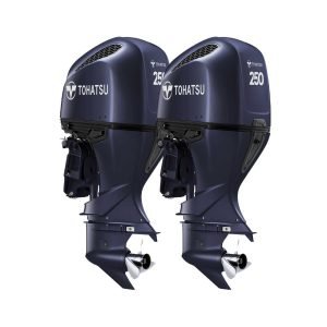 Twin Tohatsu 250hp Outboards - BFT250DXRA & BFT250DXCRA