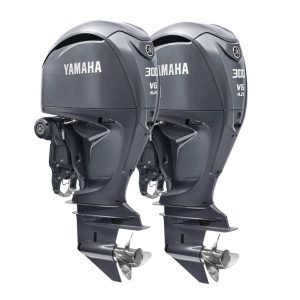 Twin Yamaha 300hp DEC Outboards